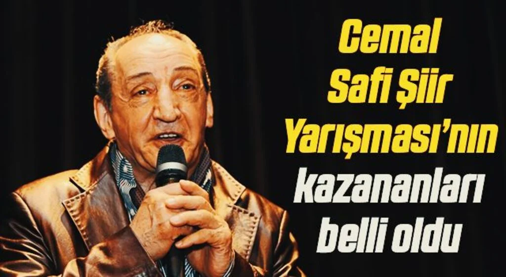 Cemal Safi Şiir Yarışması’nın kazananları belli oldu