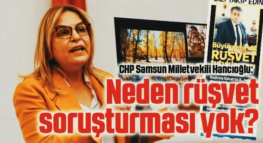 CHP Samsun Milletvekili Neslihan Hancıoğlu: Neden rüşvet soruşturması yok?
