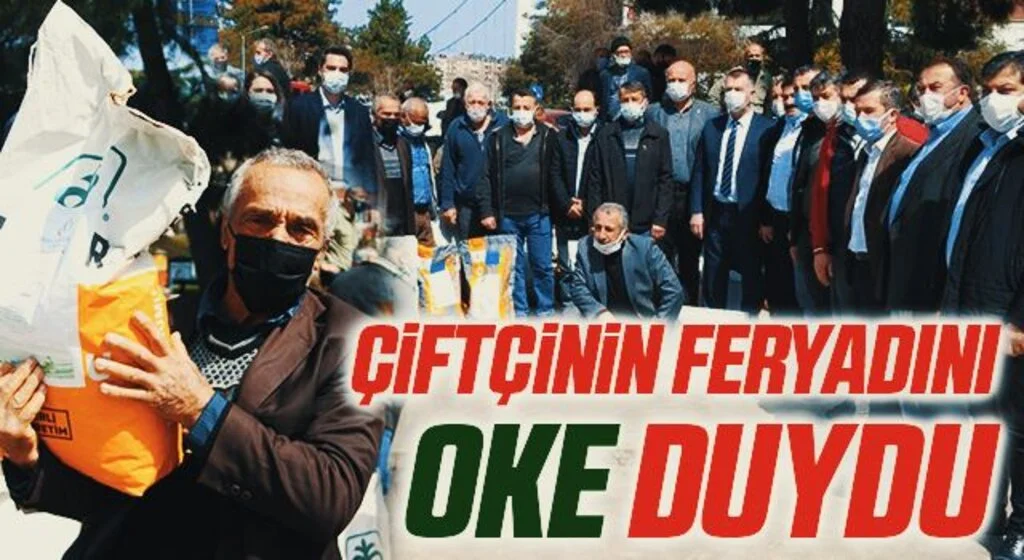 Çiftçinin Feryadını OKE Duydu