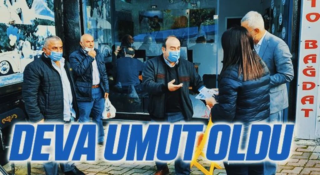 DEVA Partisi Samsun'da Halkın Sorunlarını Dinledi