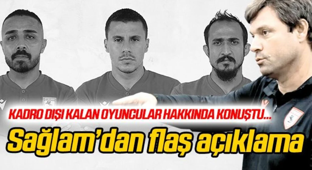 Ertuğrul Sağlam, kadro dışı kalan oyuncular hakkında konuştu