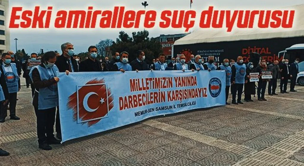 Eski amirallere suç duyurusu 