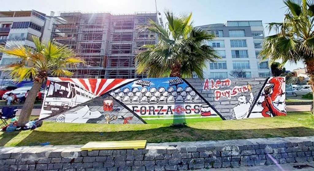 Forza Samsun'dan muhteşem pankart