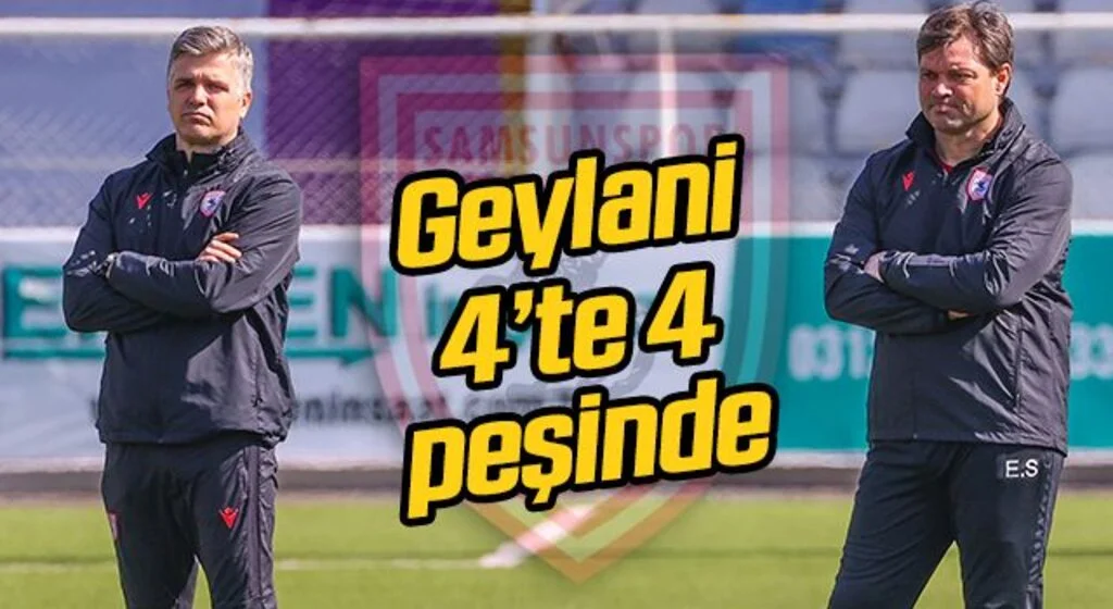 Gökhan Geylani 4'te 4 peşinde!
