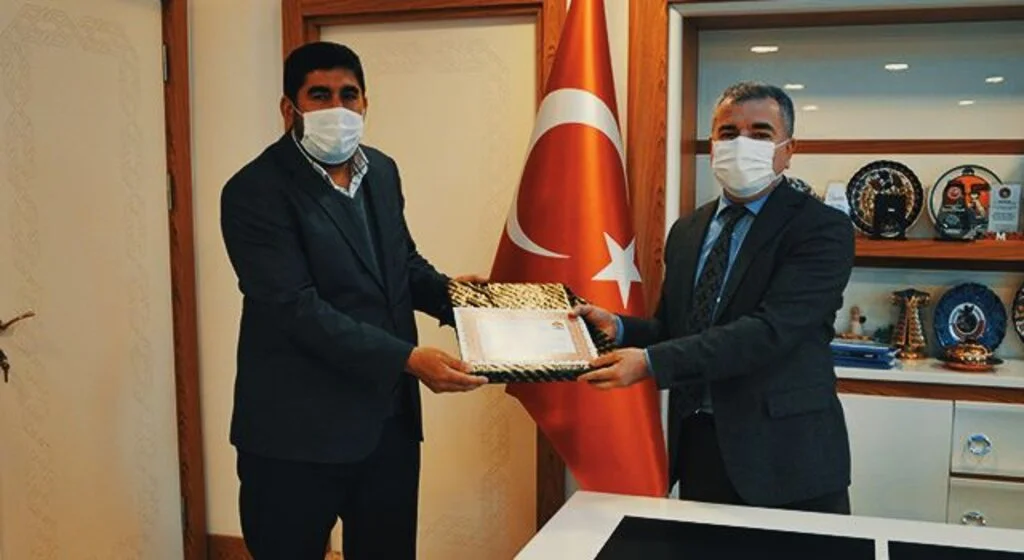Havza Belediye Başkanı Sebahattin Özdemir'den gassallara teşekkür belgesi