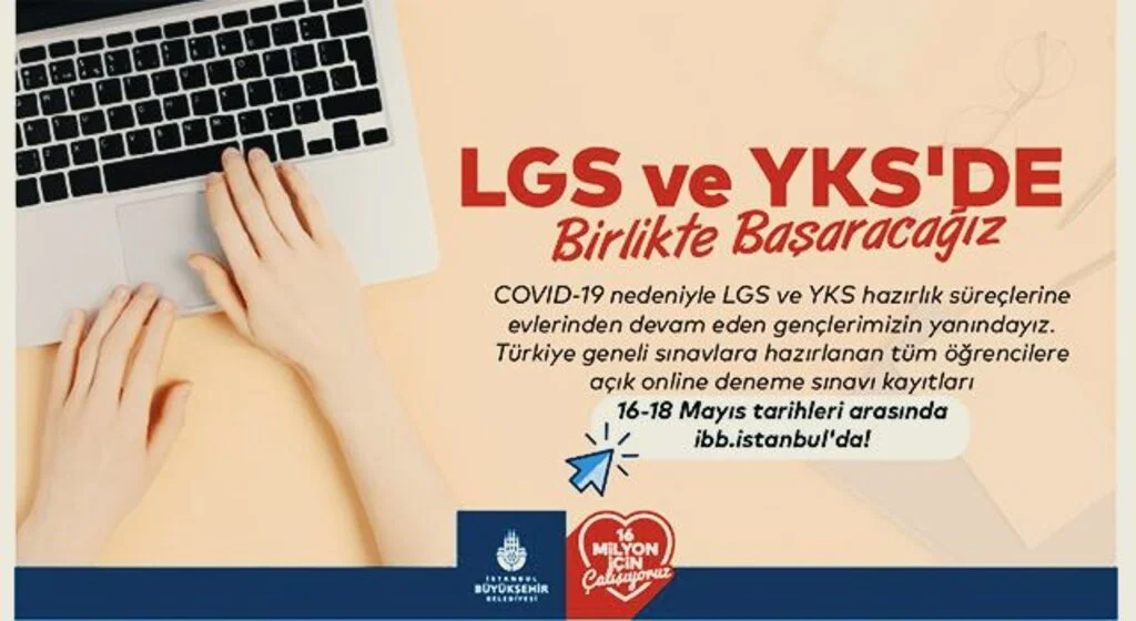 İBB'den Öğrencilere LGS ve YKS Sınav Desteği