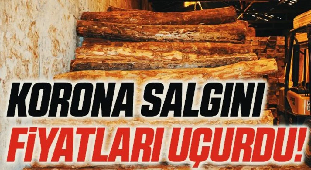 Korona salgını dünyada ahşaba olan talebi arttırdı, fiyatlar arttı
