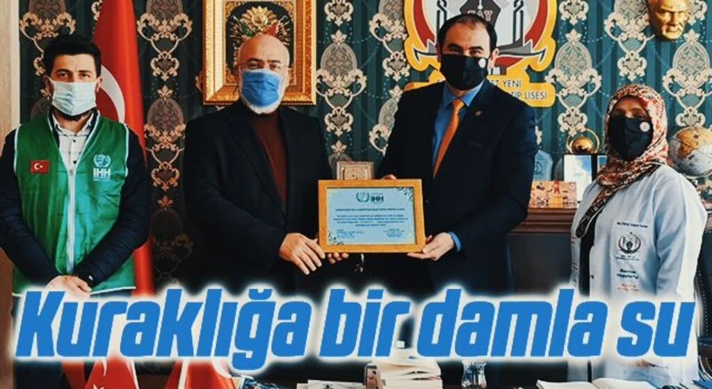 Kuraklığa bir damla su