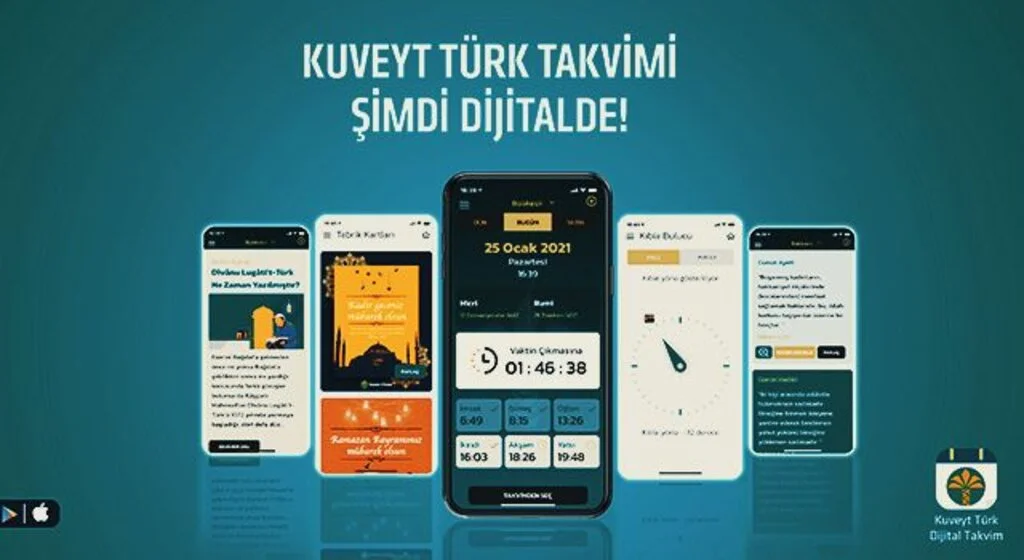 Kuveyt Türk’ün geleneksel duvar takvimi artık dijitalde