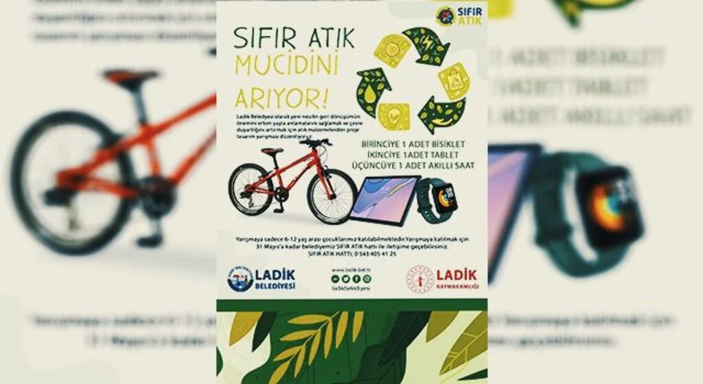 Ladik'te atıklar mucidini arıyor