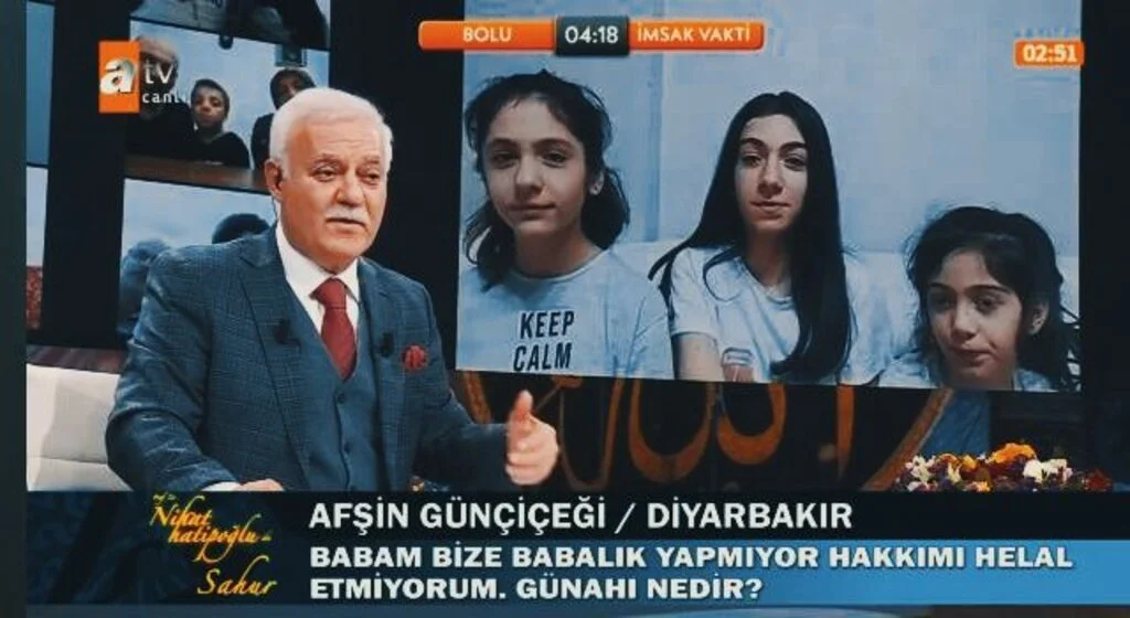 Nihat Hatipoğlu'nu üzen soru! 'Babama hakkımı helal etmiyorum' dedi ve ekledi