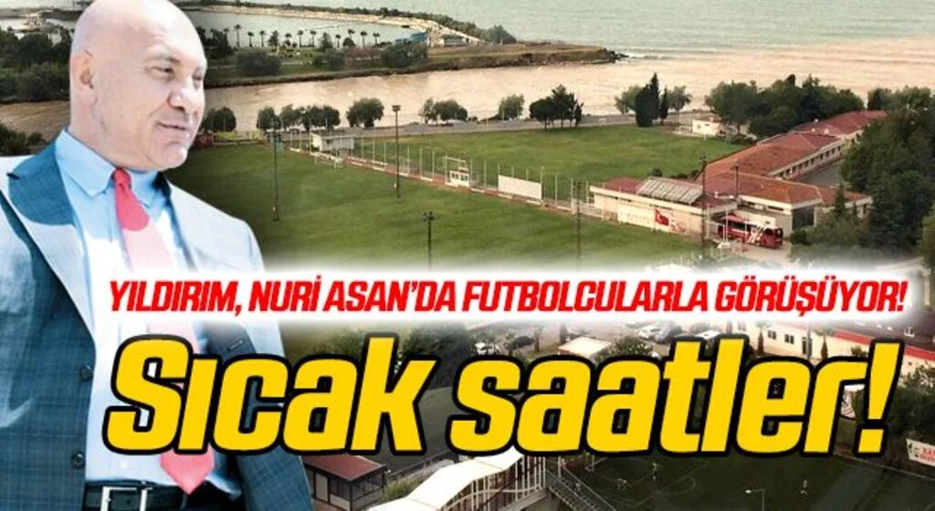 Nuri Asan Tesisleri'nde sıcak saatler!