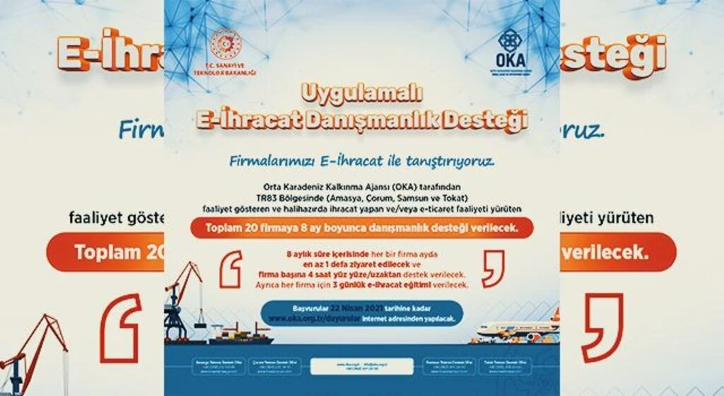 OKA uygulamalı e-ihracat danışmanlık desteği başvuruya açıldı