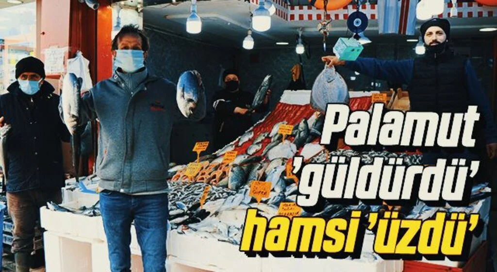 Palamut ’güldürdü’, hamsi ’üzdü’