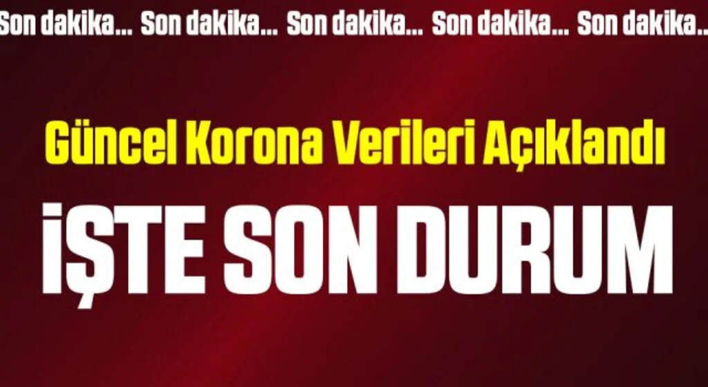 Sağlık Bakanlığı güncel corona virüsü verilerini açıkladı! İşte 28 Nisan tablosu