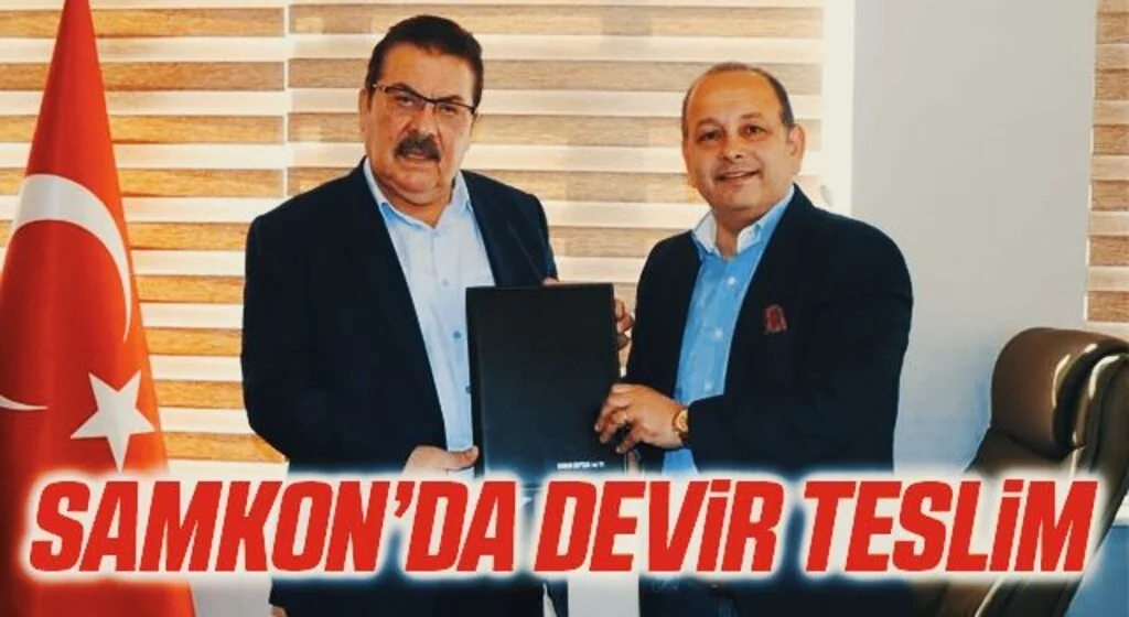 SAMKON'da Genel Başkan seçilen H. Kaya Aşcı Görevi Devraldı