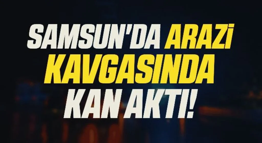 Samsun'da Arazi Kavgasında Kan Aktı: 1 Yaralı
