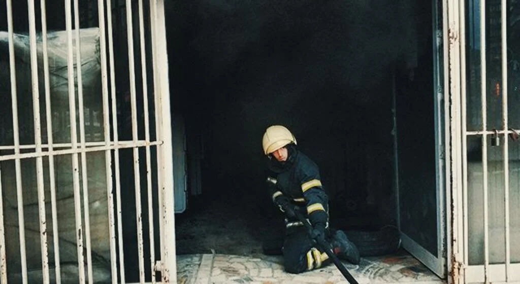 Samsun'da beyaz eşya tamir servisinde yangın