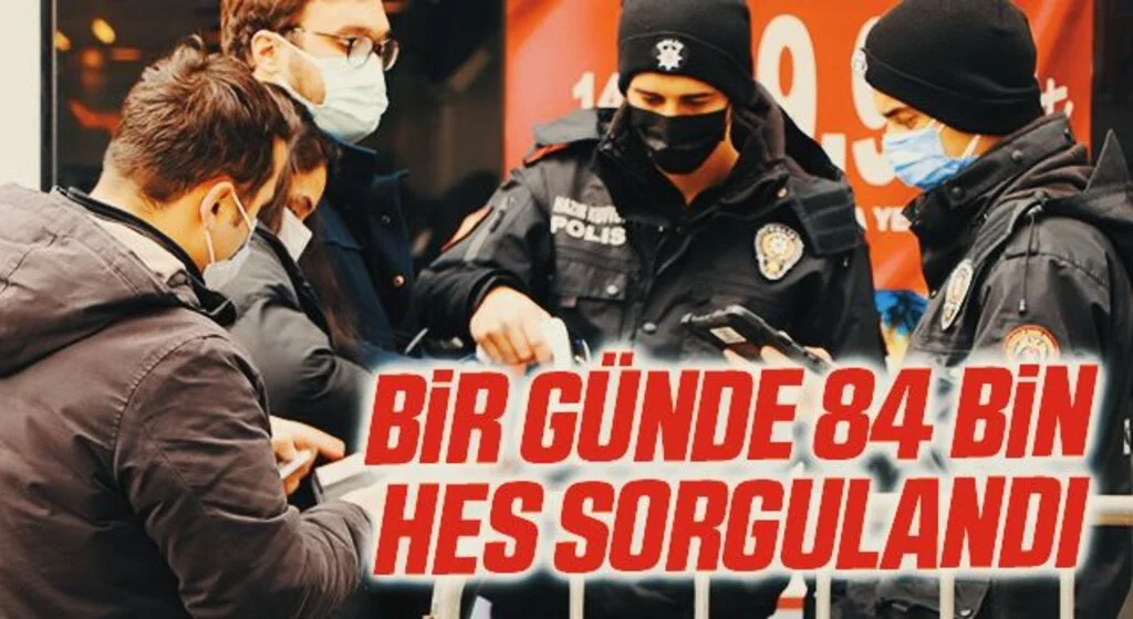 Samsun’da bir günde 84 bin HES Sorgulandı