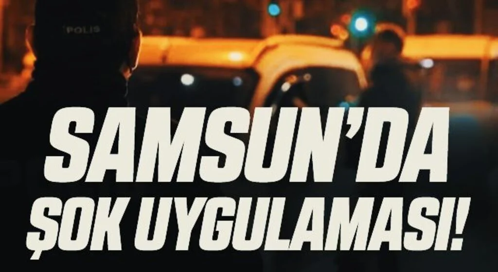 Samsun'da çeşitli suçlardan aranan 33 kişi yakalandı