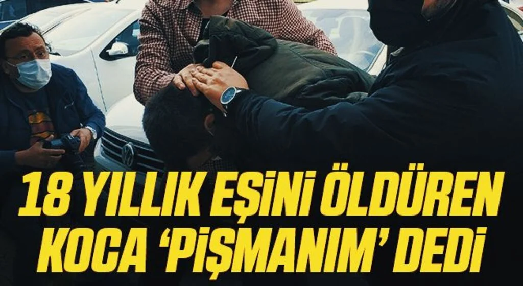 Samsun'da Eşini öldüren koca adliyeye sevk edilirken "Pişmanım" dedi