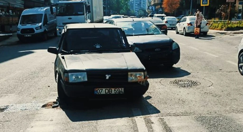 Samsun'da trafik kazası: 2 yaralı