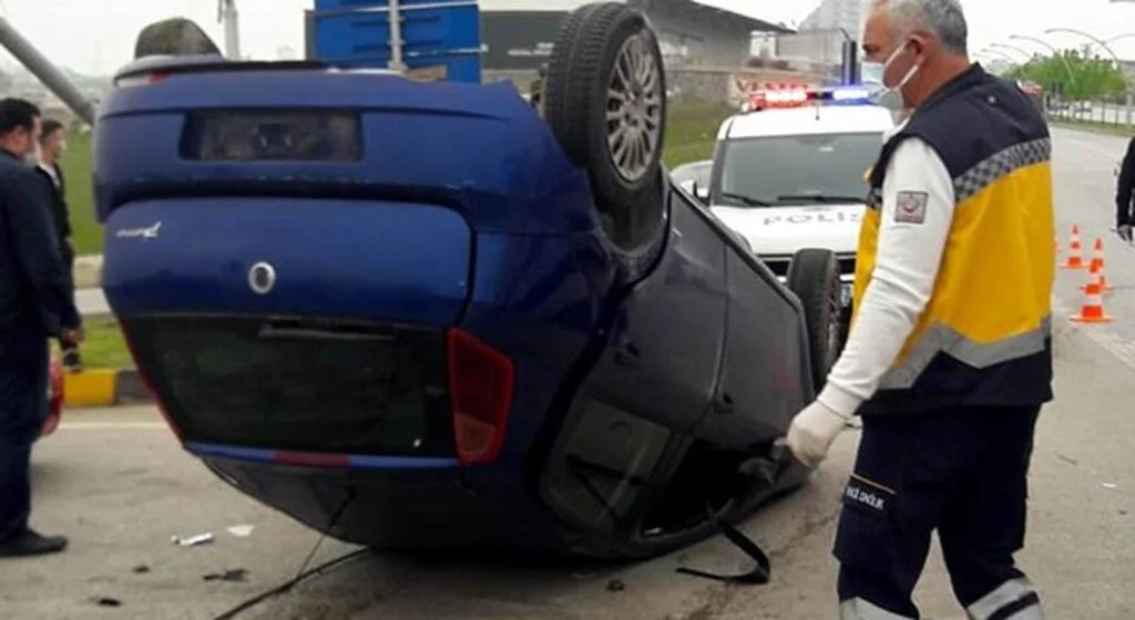 Samsun'da trafik kazası: 5 yaralı
