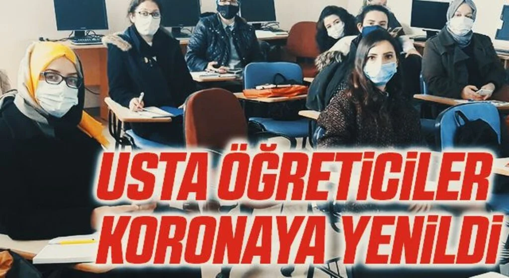 Samsun'da Usta Öğreticiler Koronaya Yenildi