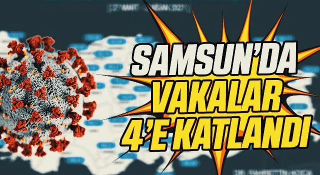 Samsun’da vakalar 4’e katlandı: 8-14 Şubat 171, 27 Mart-2 Nisan 678,72