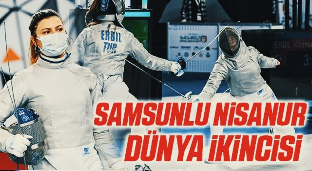 Samsunlu Nisanur Erbil Dünya İkincisi