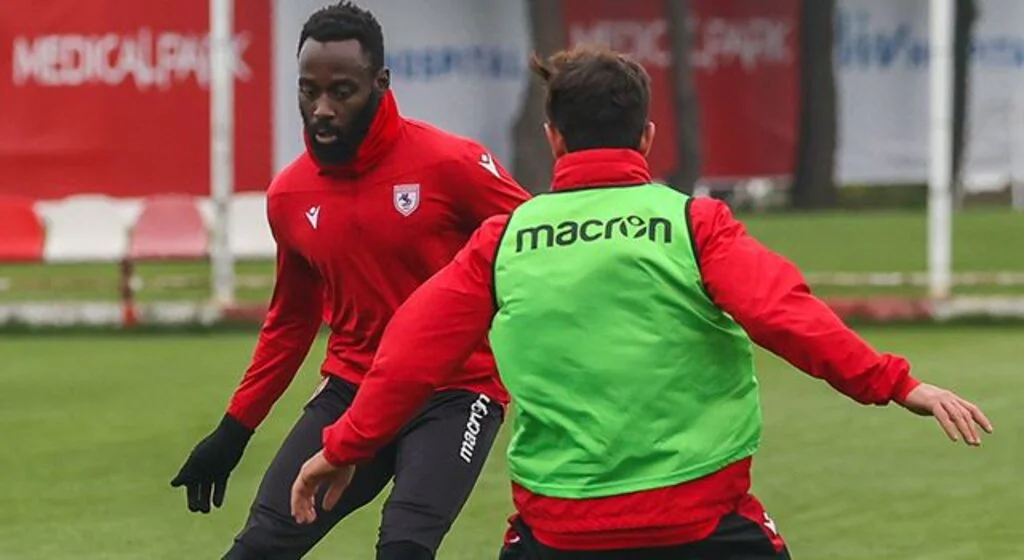 Samsunspor'da Kevin Boli sevinci