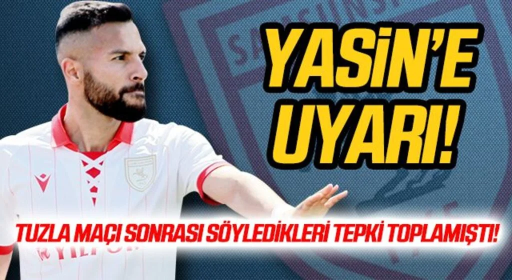 Samsunspor'dan Yasin Öztekin'e uyarı!