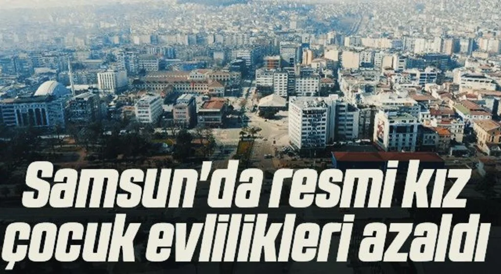 Samsun'un nüfusunun yüzde 24'ü çocuk