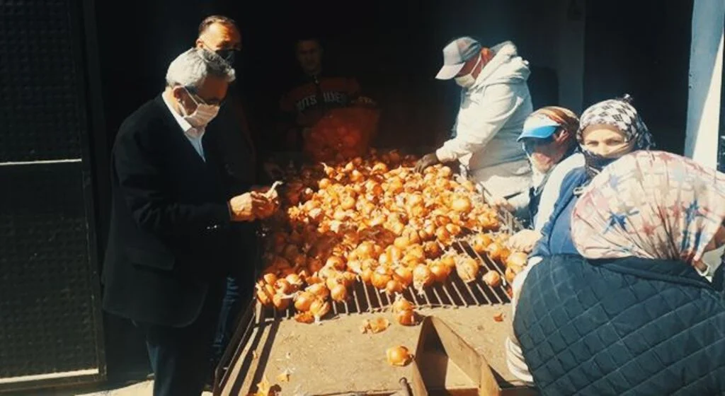 Soğan alımı başladı