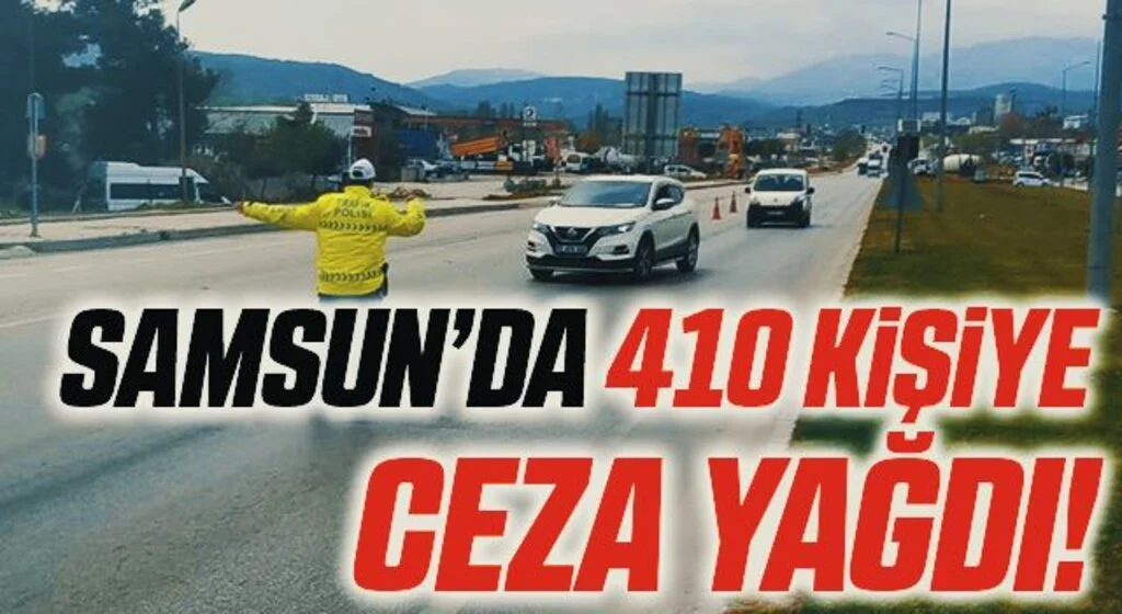 Sokağa çıkma kısıtlamasını ihlal eden 410 şahsa 765 bin 959 TL idari para cezası