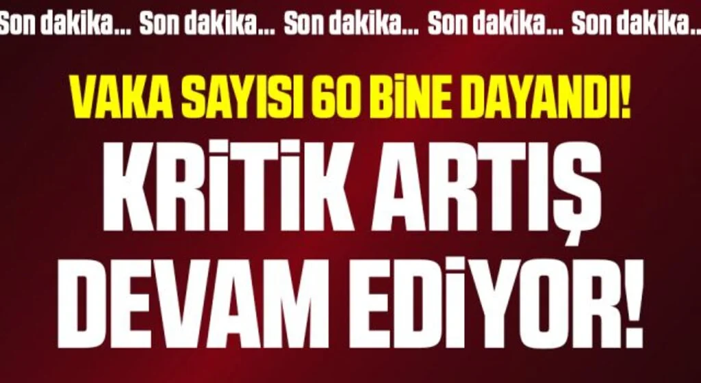 Son Dakika: 13 Nisan koronavirüs tablosu açıklandı