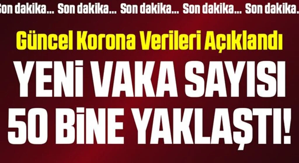 Son dakika… 6 Nisan corona virüsü verileri açıklandı! İşte güncel tablo