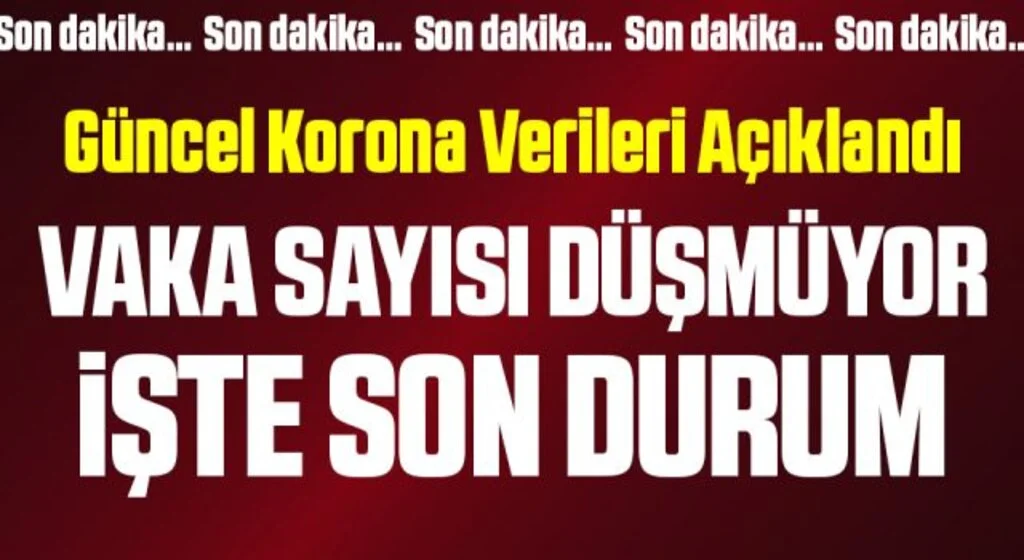 Son dakika… 9 Nisan corona virüsü verileri açıklandı! İşte son durum