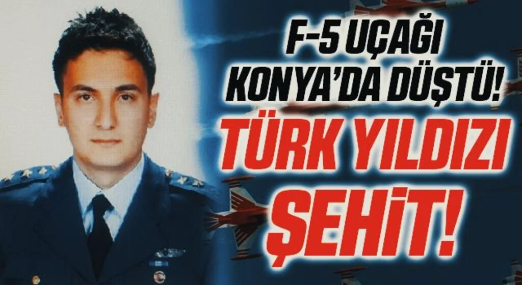 Son Dakika: Konya'da Türk Yıldızları'na ait gösteri uçağı düştü! Pilottan acı haber