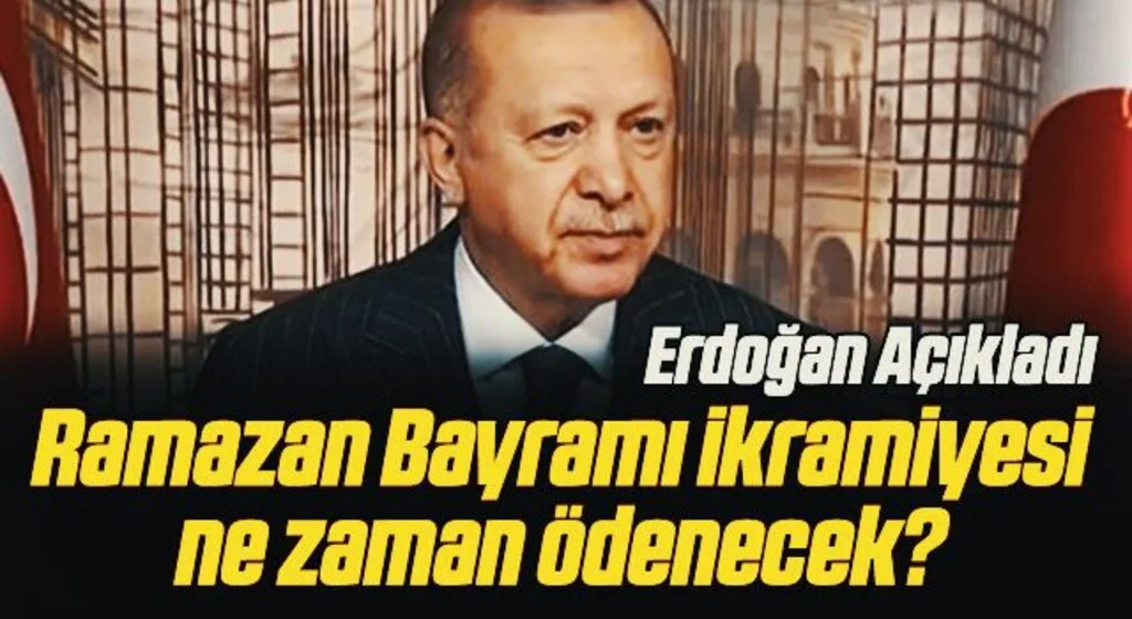 Son Dakika: Ramazan Bayramı ikramiyesi ne zaman ödenecek? Cumhurbaşkanı Erdoğan açıkladı
