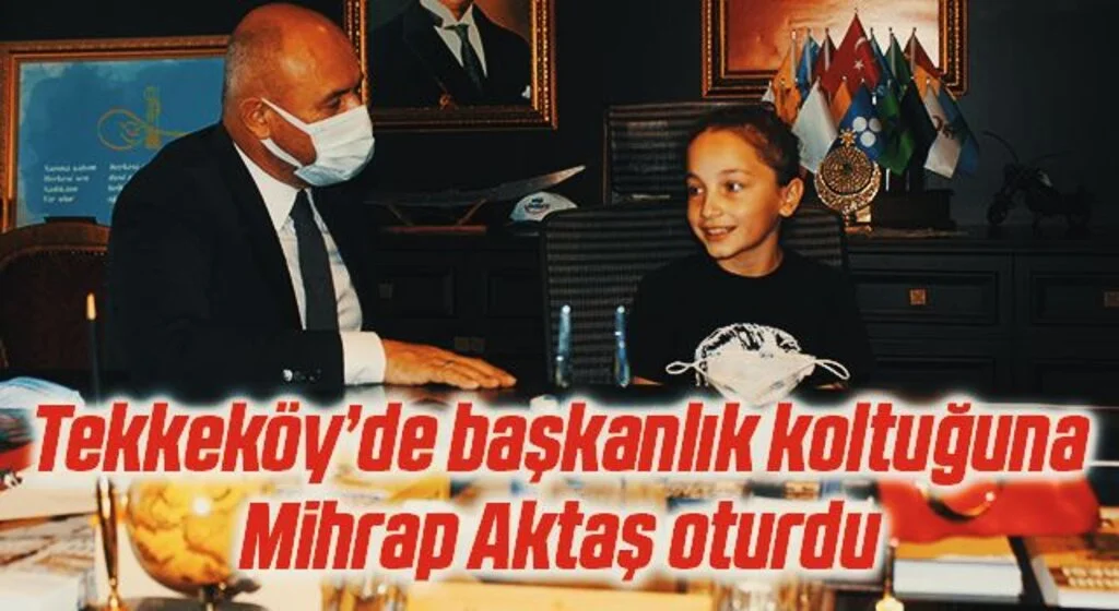 Tekkeköy’de başkanlık koltuğuna Mihrap Aktaş oturdu