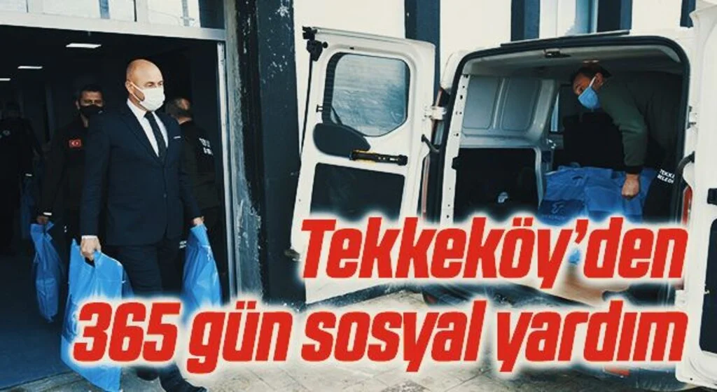 Tekkeköy’den 365 gün sosyal yardım