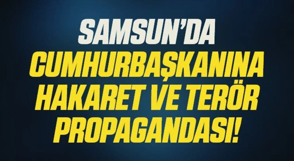 Terör propagandası ve Cumhurbaşkanı'na hakaretten gözaltına alındı