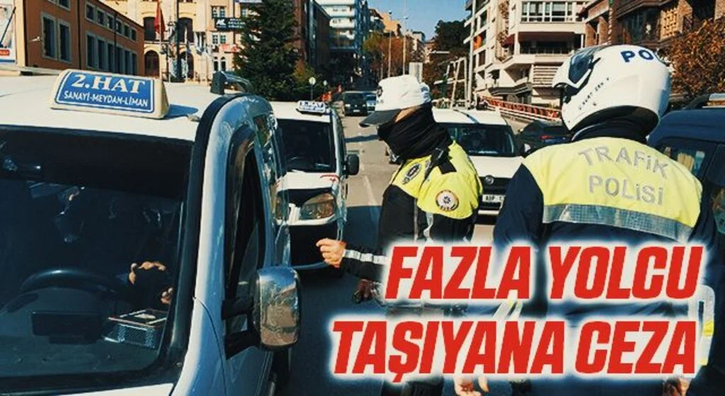 Trafik ekiplerinden fazla yolcu denetimi