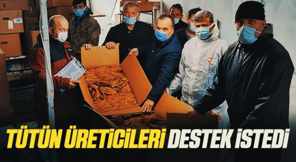 Tütün Üreticileri Destek İstedi