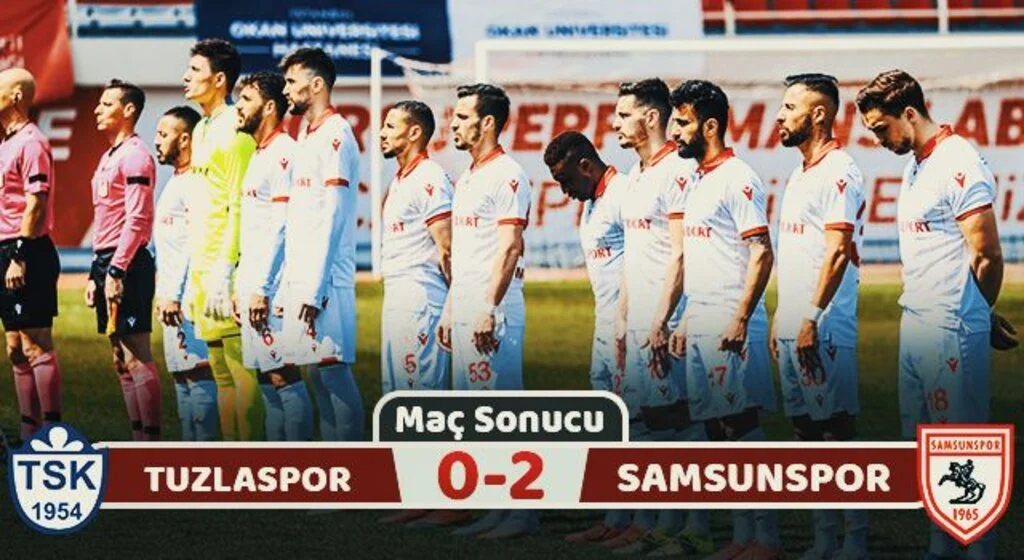 Tuzlaspor: 0 Samsunspor: 2 (Maç Sonucu)