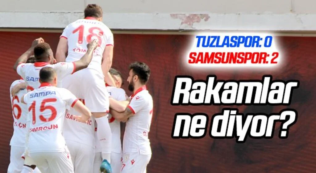 Tuzlaspor - Samsunspor (0-2) Rakamlar ne diyor?