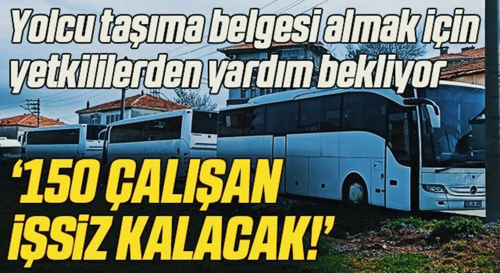Yolcu taşıma belgesi almak için yetkililerden yardım bekliyor