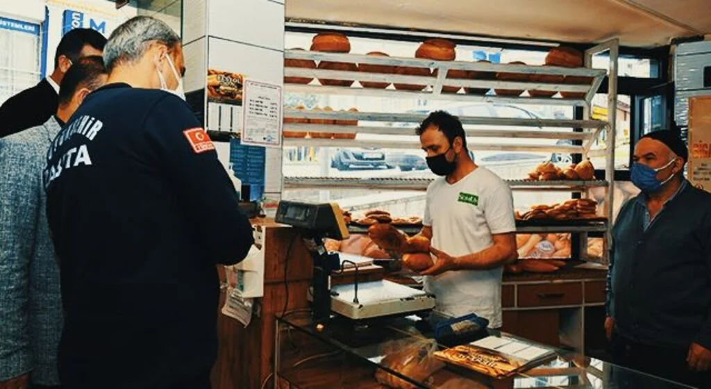 Zabıtadan market ve fırın denetimi