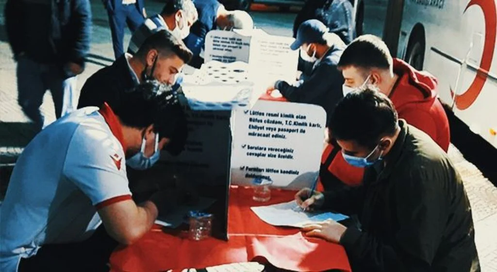 1965 Samsunsporlular Derneği’nden kan bağışı